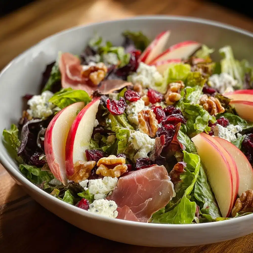 Autumn Apple Salad with Feta and Prosciutto Recipe - Recipe Image