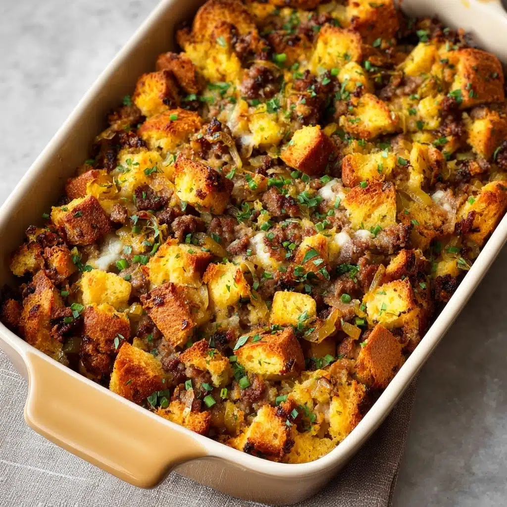 Sausage Stuffing Recipe - Recipe Image