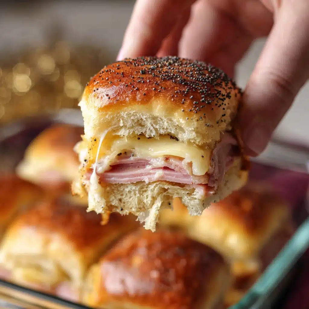 Ham and Havarti Cheese Sliders Recipe - Recipe Image