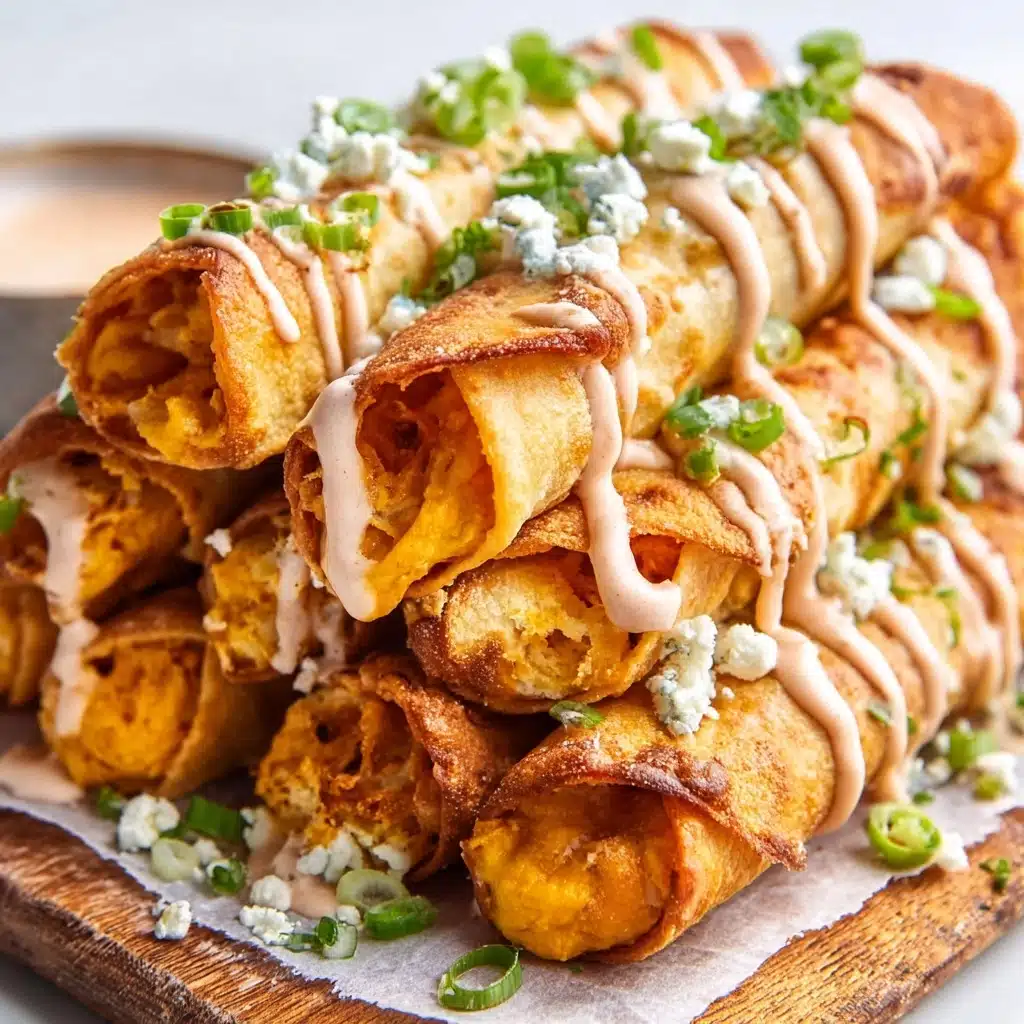 Buffalo Chicken Taquitos Recipe - Recipe Image