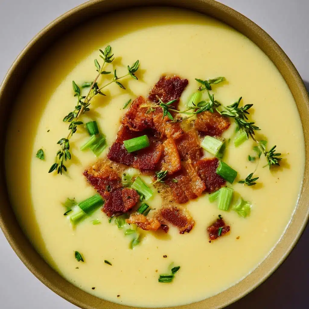 Slow Cooker Leek and Potato Soup Recipe - Recipe Image