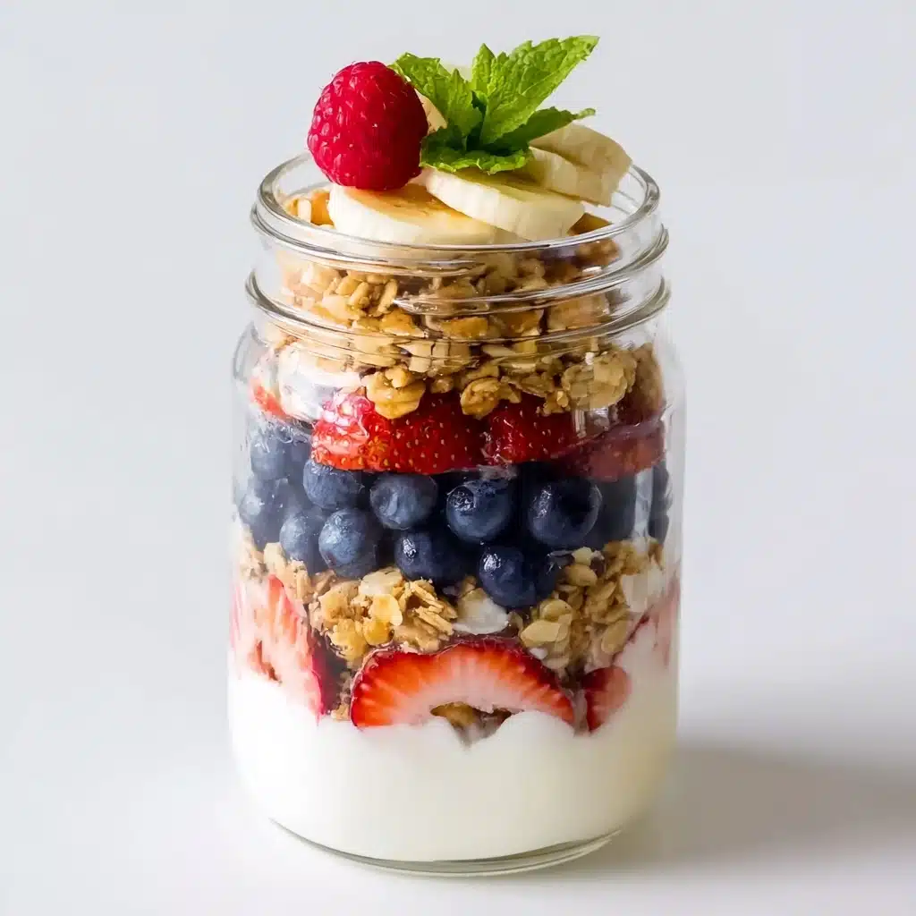 Yogurt Parfaits In Mason Jars Recipe