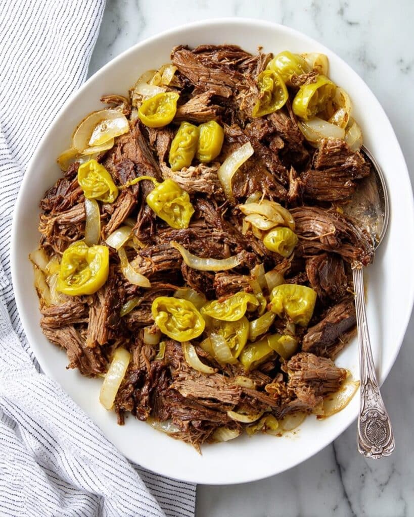Low Carb Slow Cooker Italian Beef Recipe