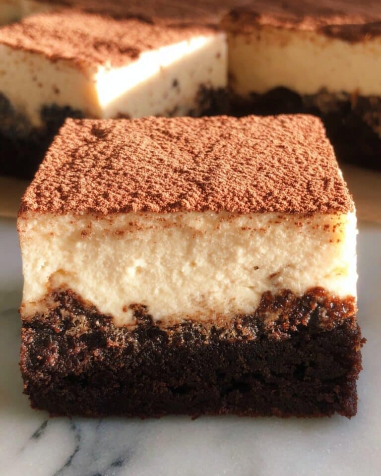 Tiramisu Brownies Recipe