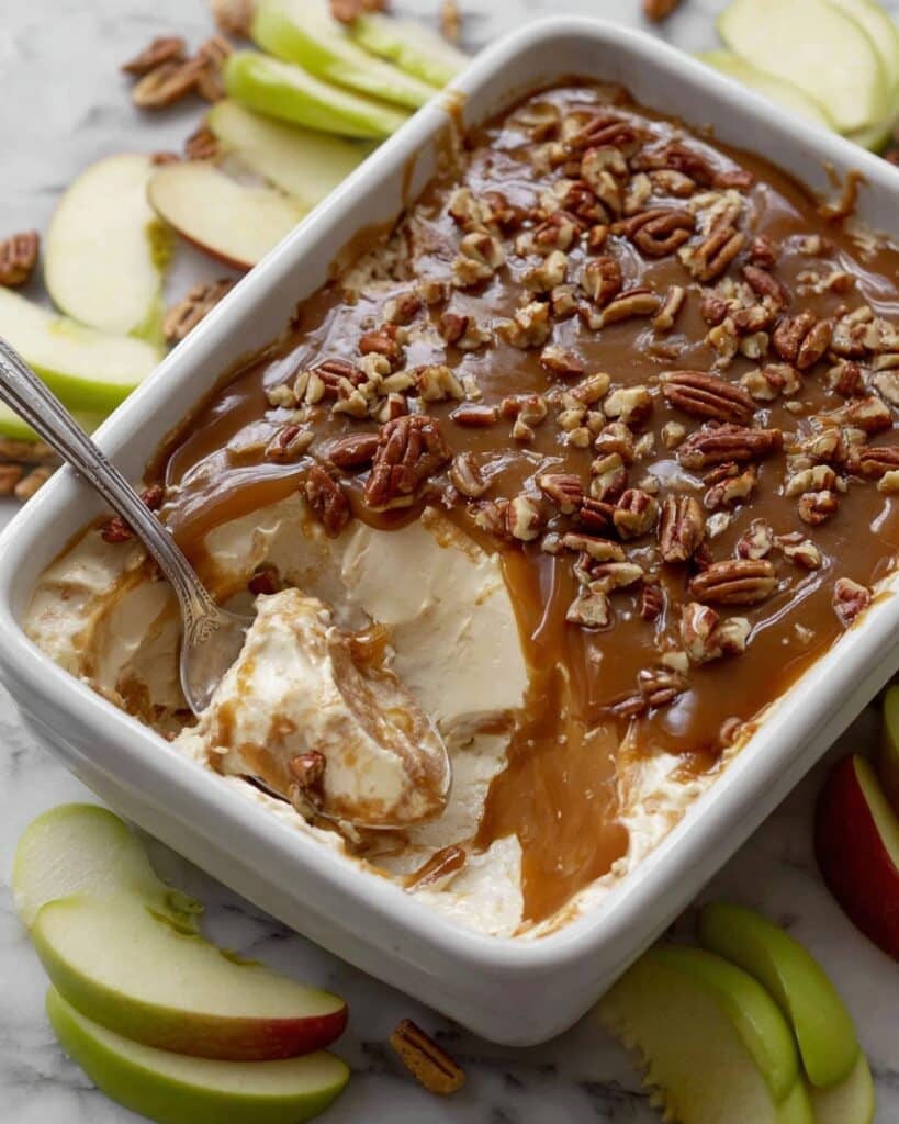 Caramel Apple Cheesecake Dip Recipe