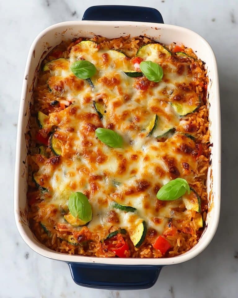 Quick Weeknight Zucchini and Rice Casserole Recipe