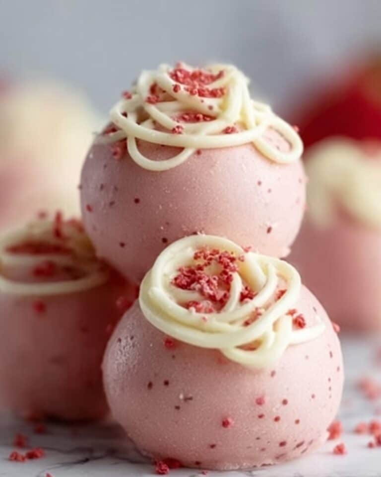 Strawberry Cheesecake Protein Balls Recipe