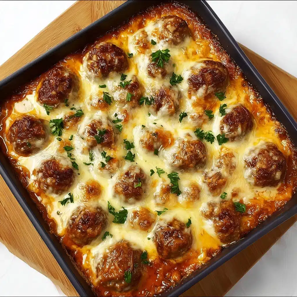Dump-and-Bake Meatball Casserole Recipe - Recipe Image