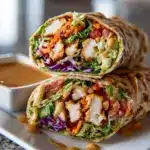 Thai Peanut Chicken Wraps Recipe