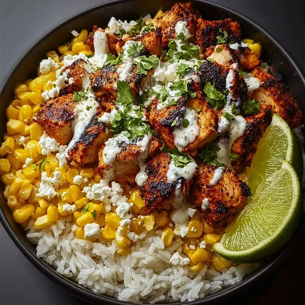 Street Corn Chicken Bowl: A Flavorful & Easy Recipe - Recipe Image