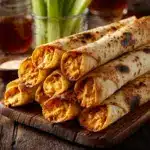 Buffalo Chicken Taquitos For The Win! Recipe