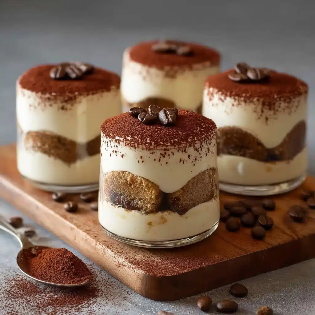 Tiramisu In Glass Cups Recipe - Recipe Image