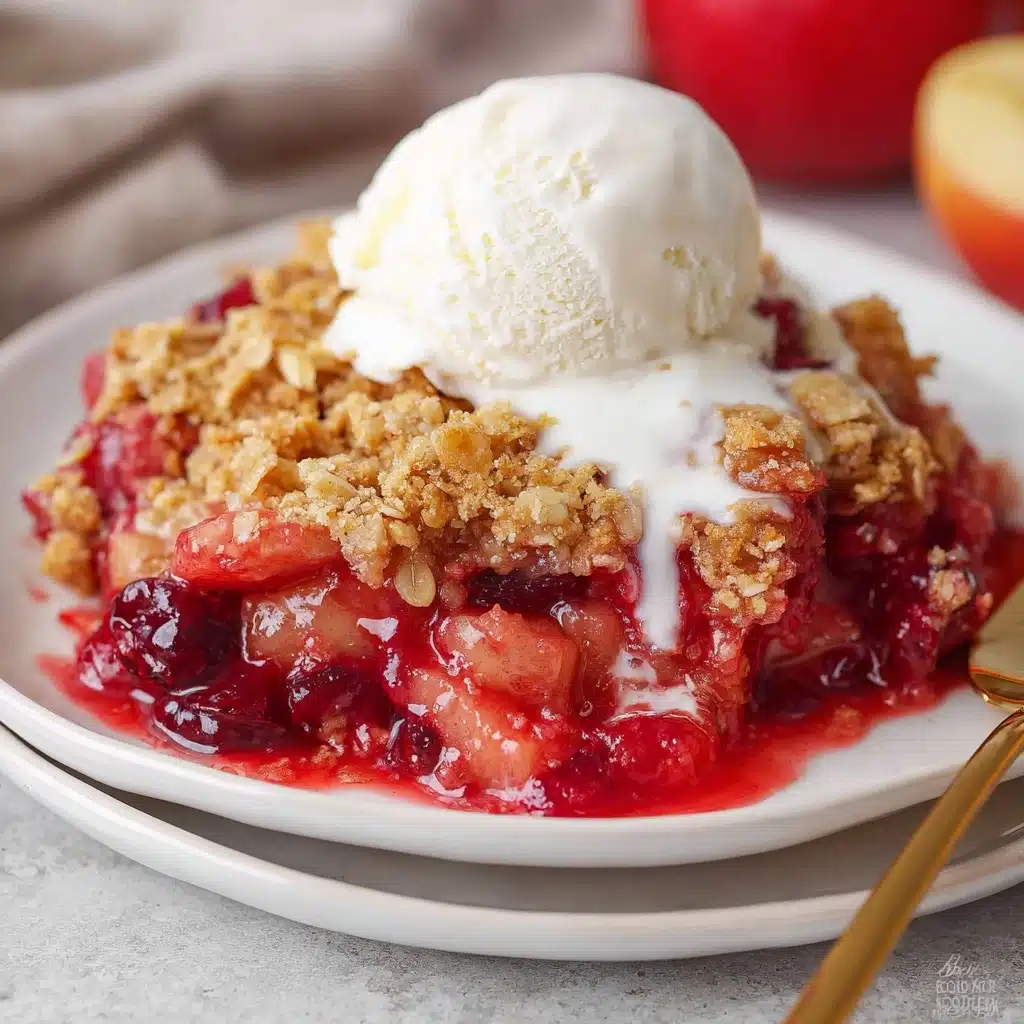 Apple Cranberry Crisp Recipe - Recipe Image