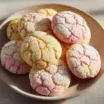 Springtime Crinkle Cookies Recipe