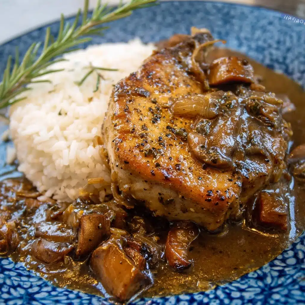 Cajun Smothered Pork Chops Recipe - Recipe Image