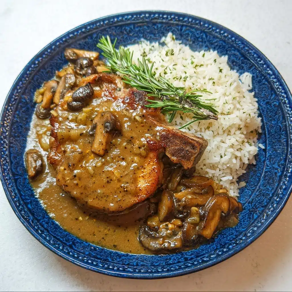 Cajun Smothered Pork Chops Recipe - Recipe Image