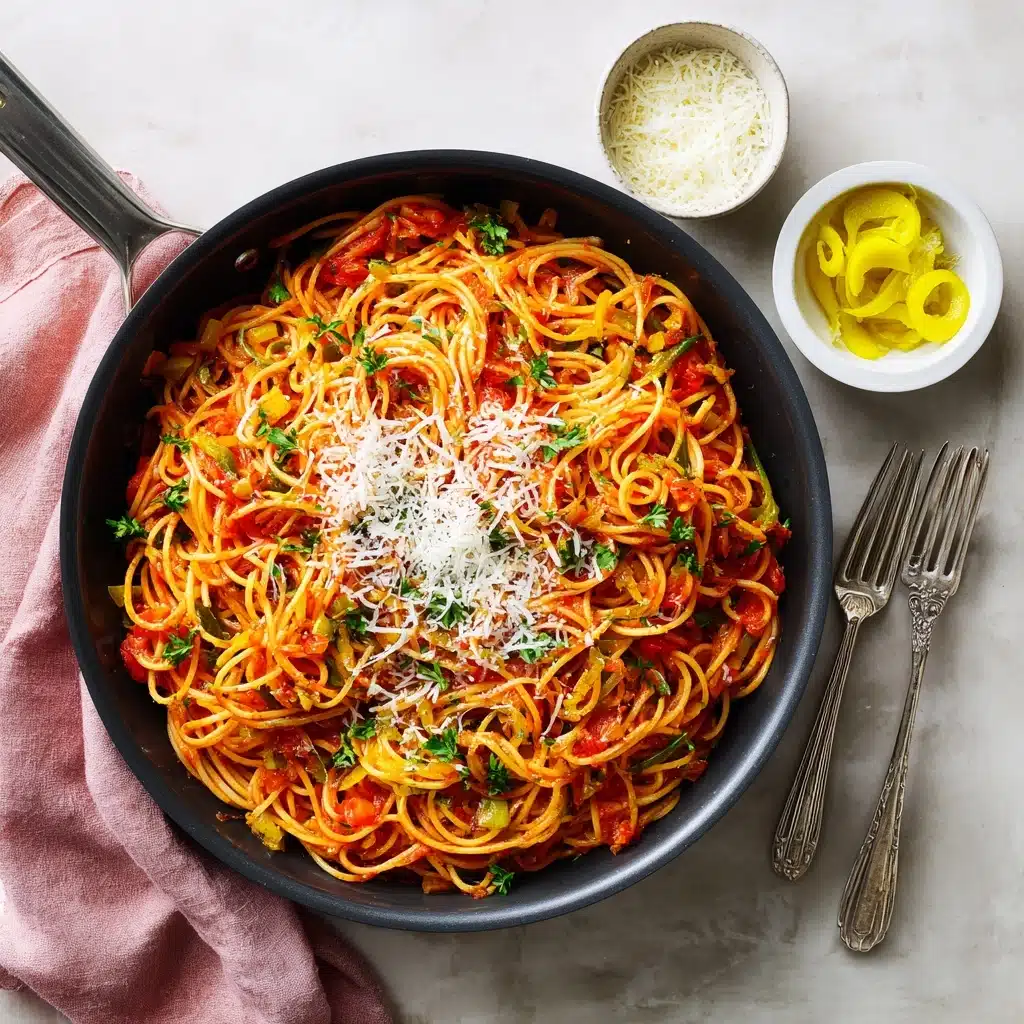 Cajun Spaghetti Recipe (Louisiana-Style Creamy Pasta) Recipe - Recipe Image
