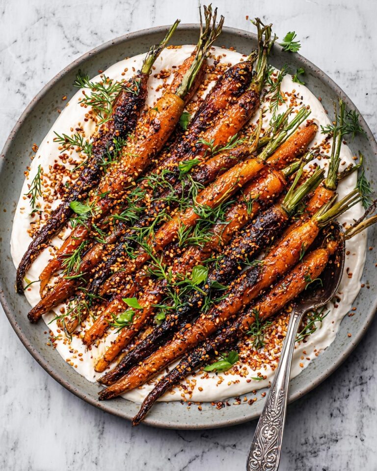 Roasted Carrots with Whipped Feta Recipe