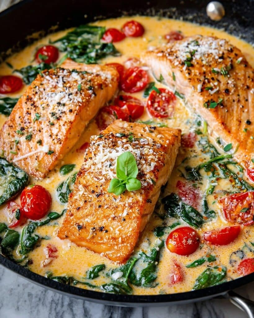 Creamy Tuscan Salmon Recipe