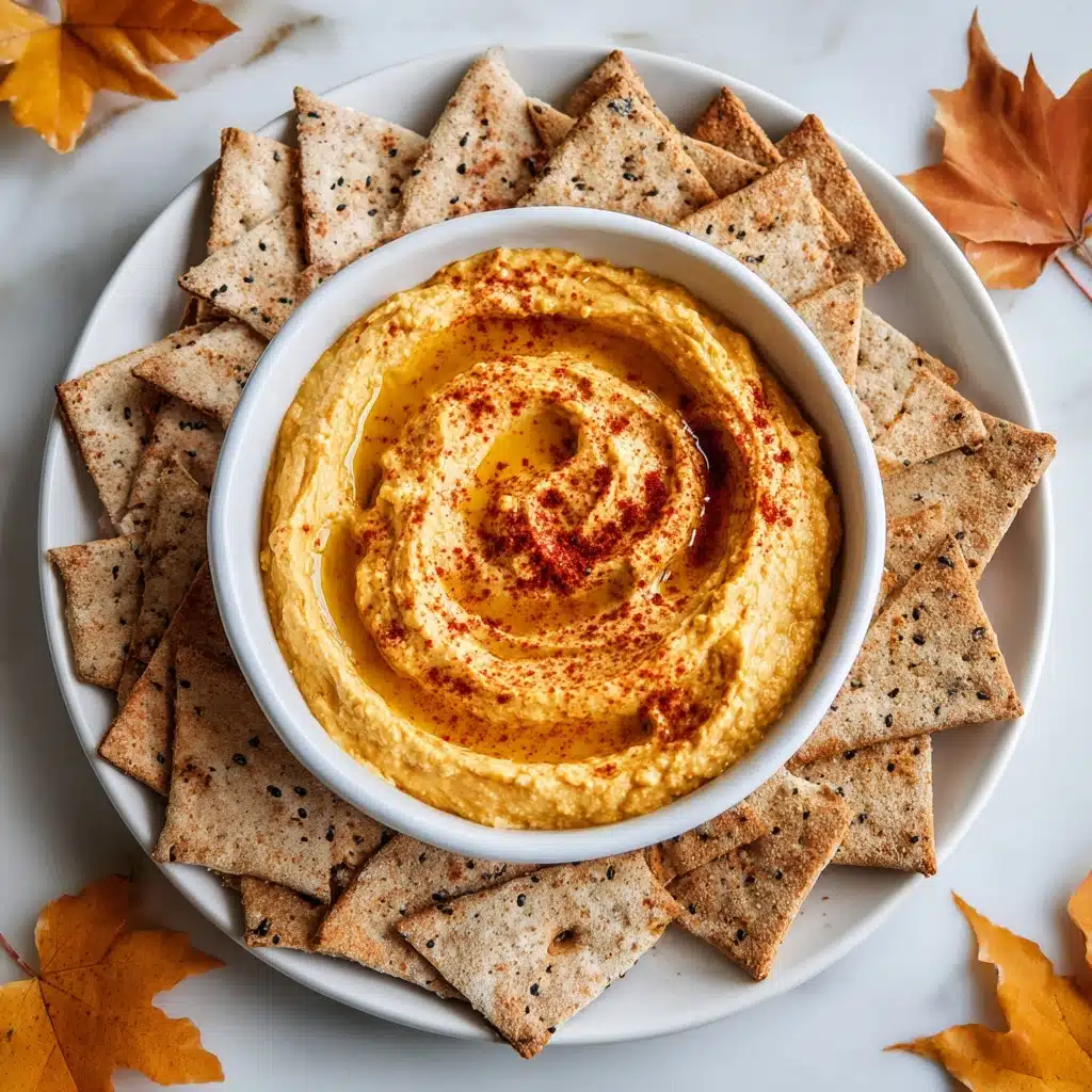 Spiced Sweet Potato Hummus Recipe - Recipe Image