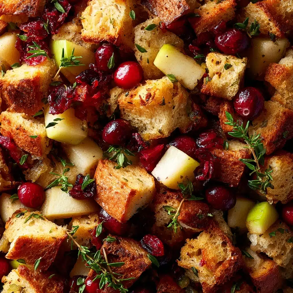 Apple Cranberry Stuffing Recipe - Recipe Image
