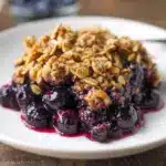 Clean Blueberry Almond Crumble Recipe