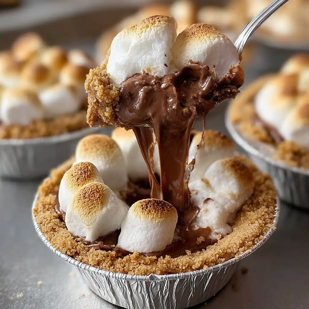 Mini S'mores Pies Recipe - Recipe Image