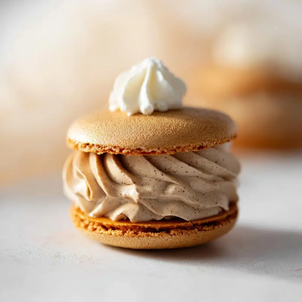 Pumpkin Pie Macarons Recipe - Recipe Image