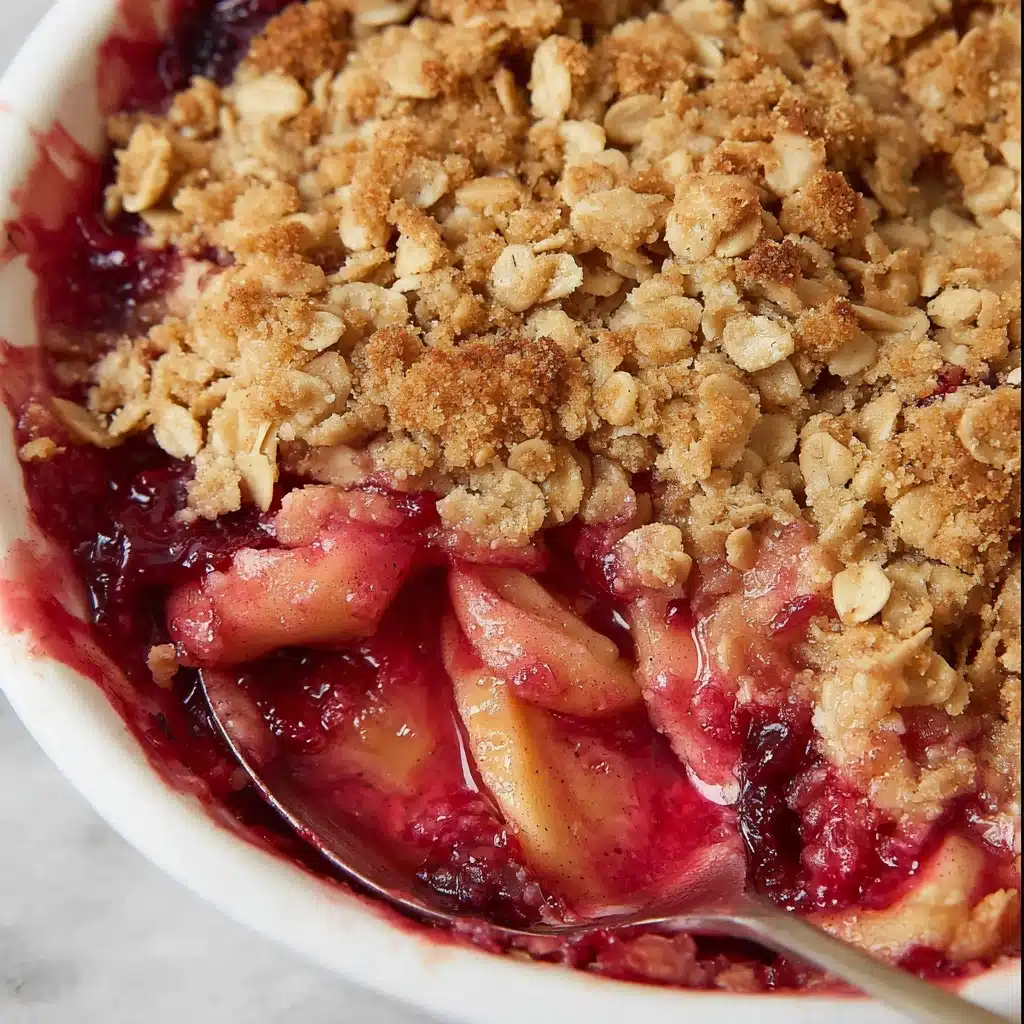 Apple Cranberry Crisp Recipe - Recipe Image