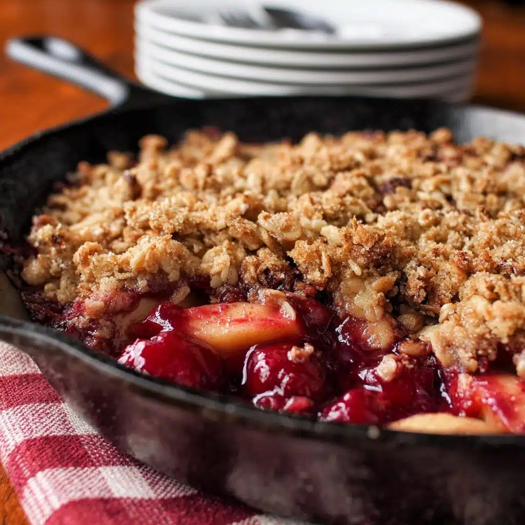 Apple, Cranberry, and Pear Crisp Recipe - Recipe Image