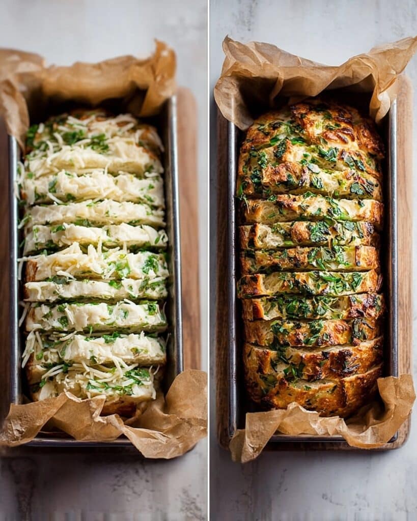 Garlic Herb and Cheese Pull Apart Bread Recipe