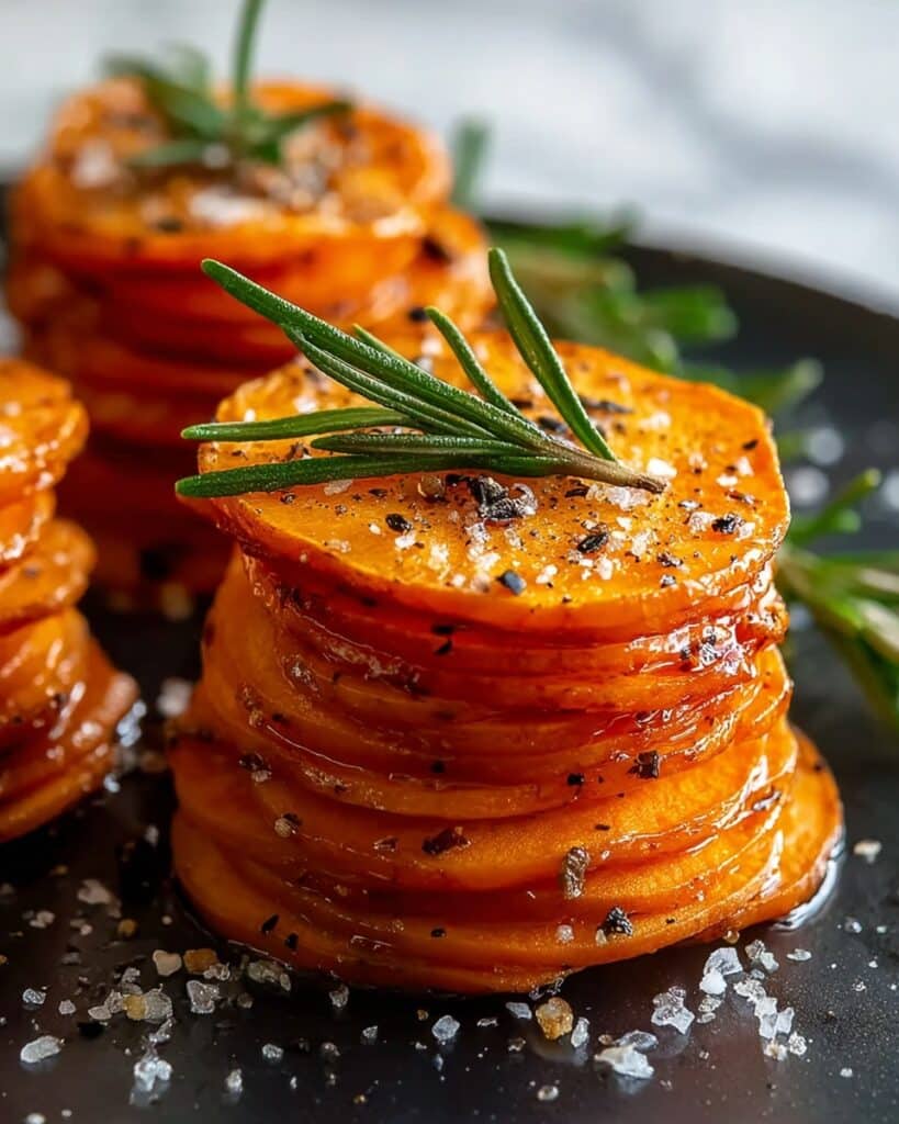 Best Savory Sweet Potato Stacks Recipe