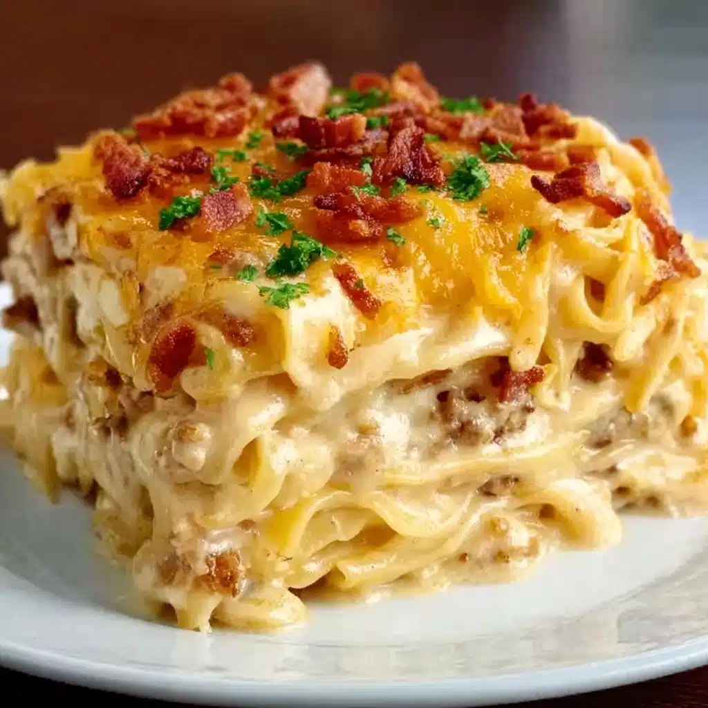 Spicy Southern Cheesy Chicken Spaghetti Casserole Recipe - Recipe Image
