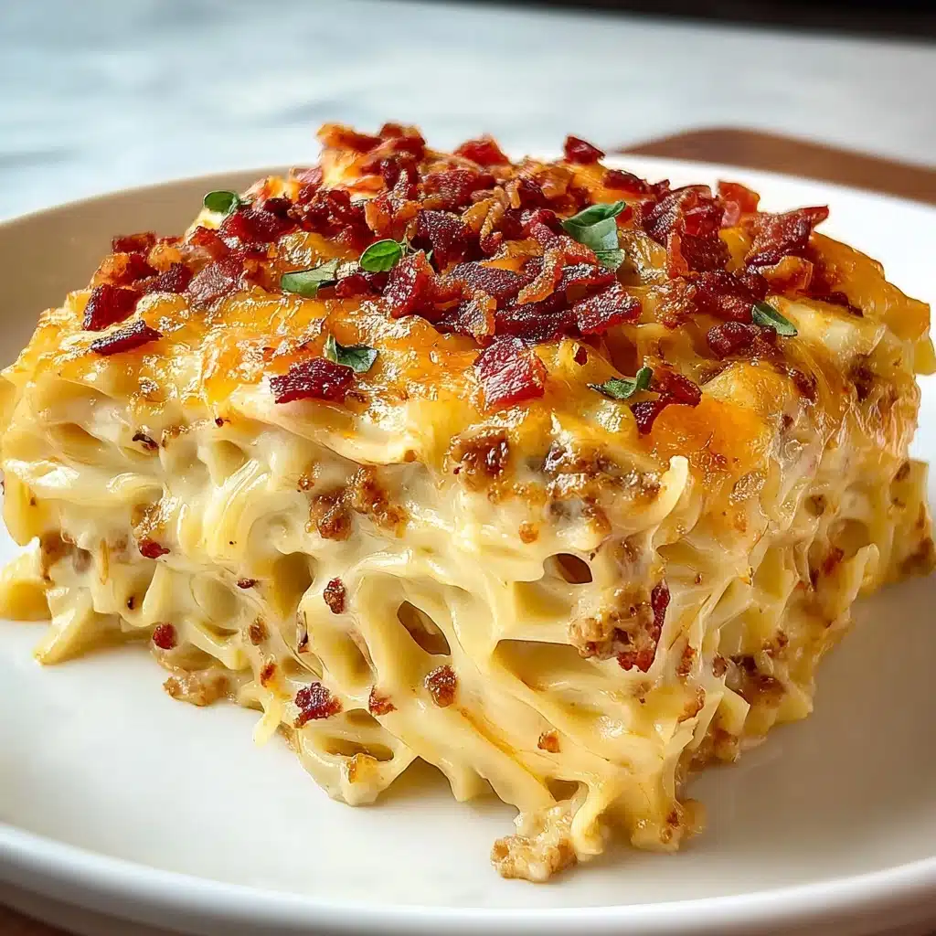 Spicy Southern Cheesy Chicken Spaghetti Casserole Recipe - Recipe Image