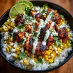 Street Corn Chicken Bowl: A Flavorful & Easy Recipe