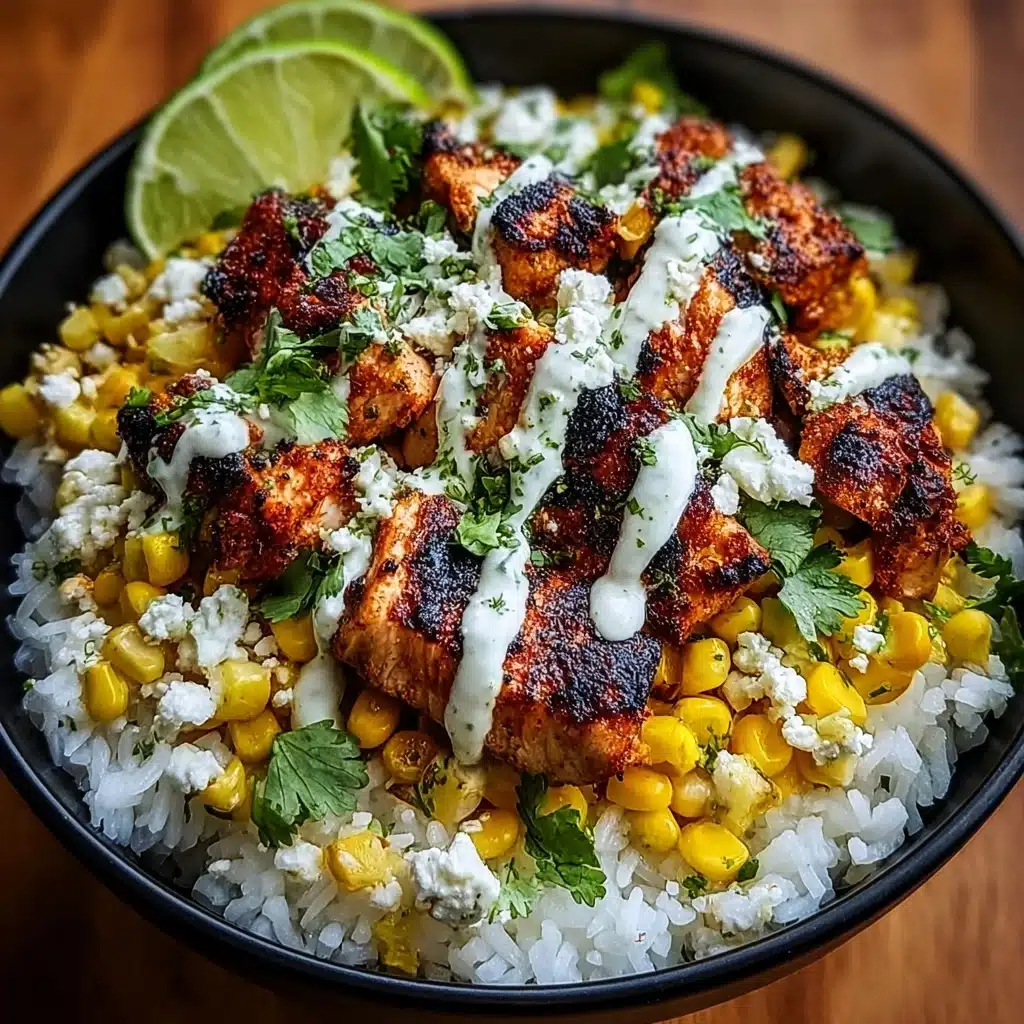 Street Corn Chicken Bowl: A Flavorful & Easy Recipe - Recipe Image