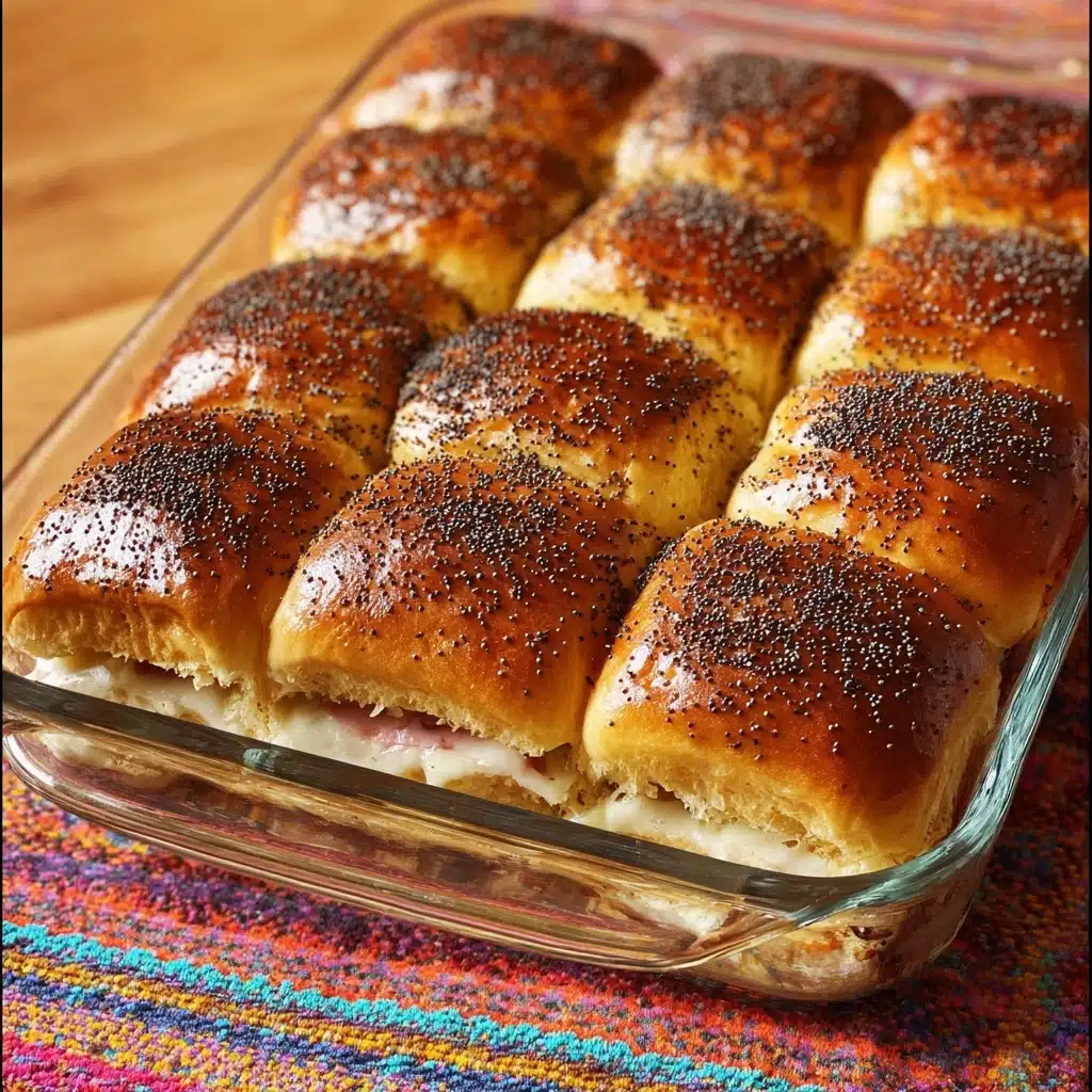 Ham and Havarti Cheese Sliders Recipe - Recipe Image