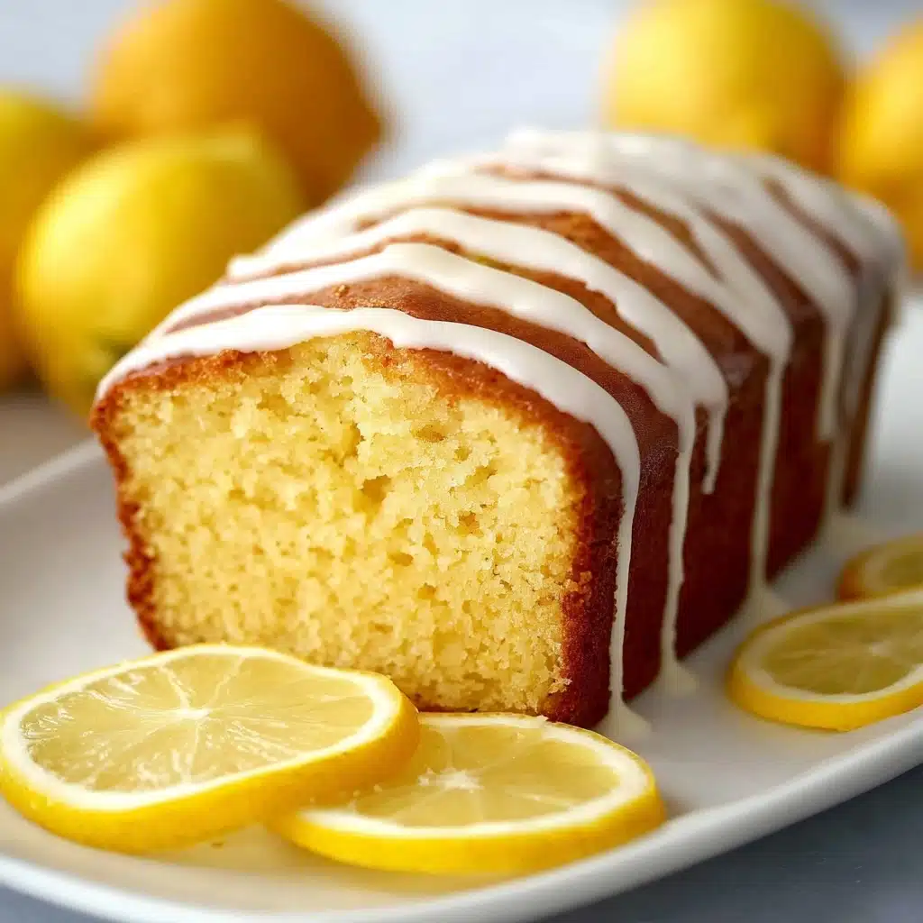 Moist Lemon Loaf Cake Recipe