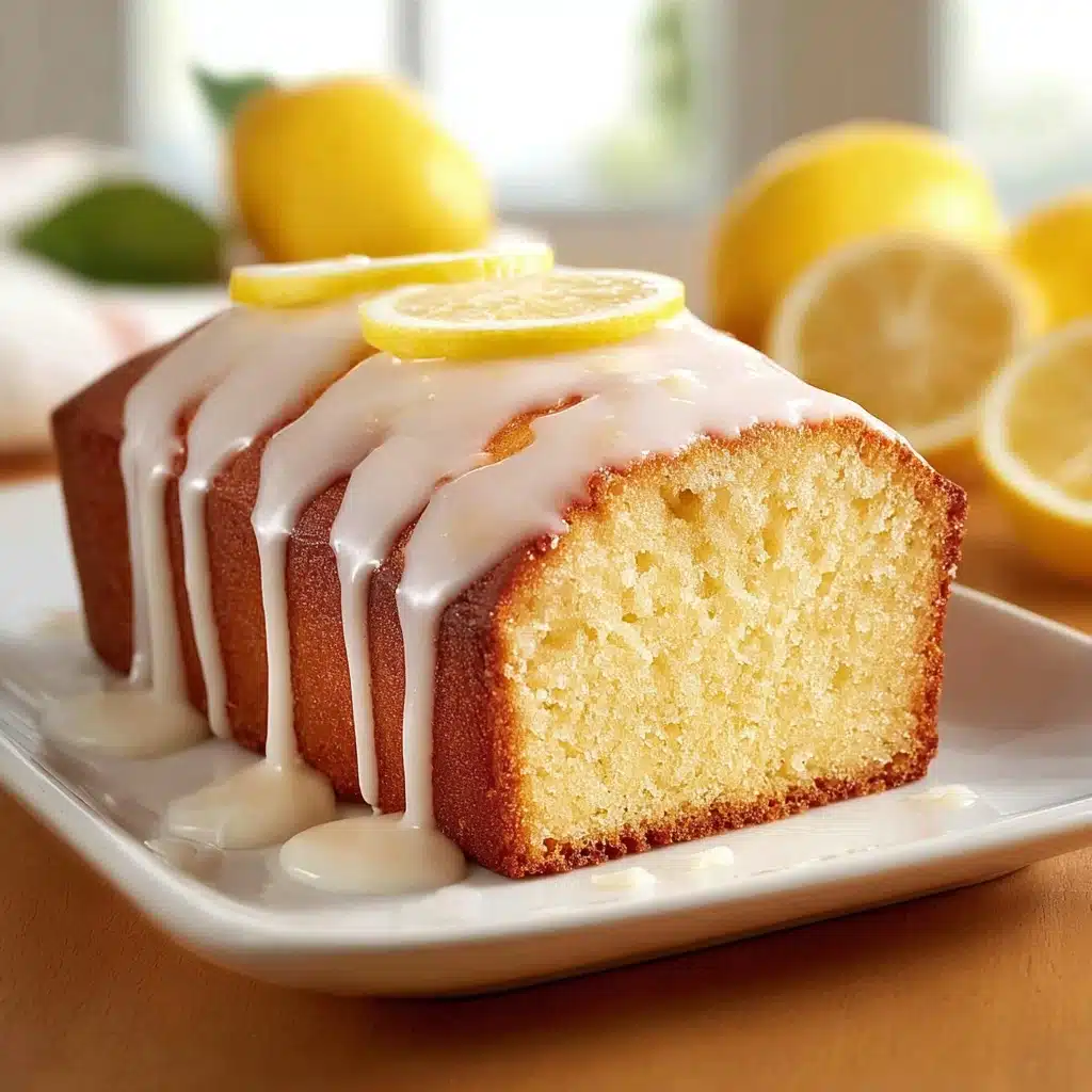 Moist Lemon Loaf Cake Recipe - Recipe Image