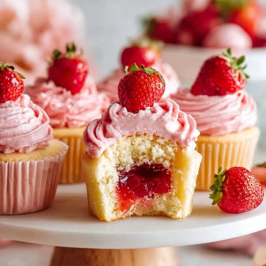 Strawberry Cupcakes Recipe - Recipe Image