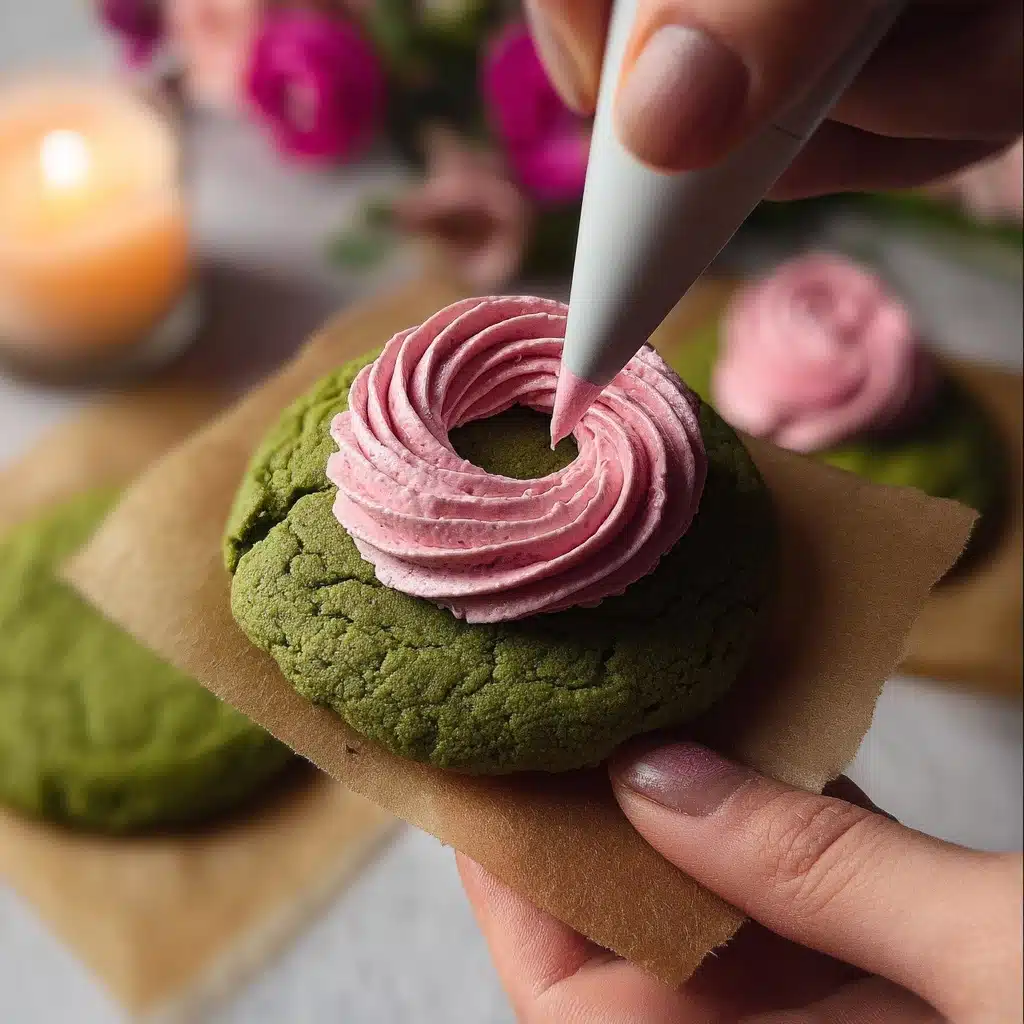 Strawberry Matcha Cookies Recipe - Recipe Image