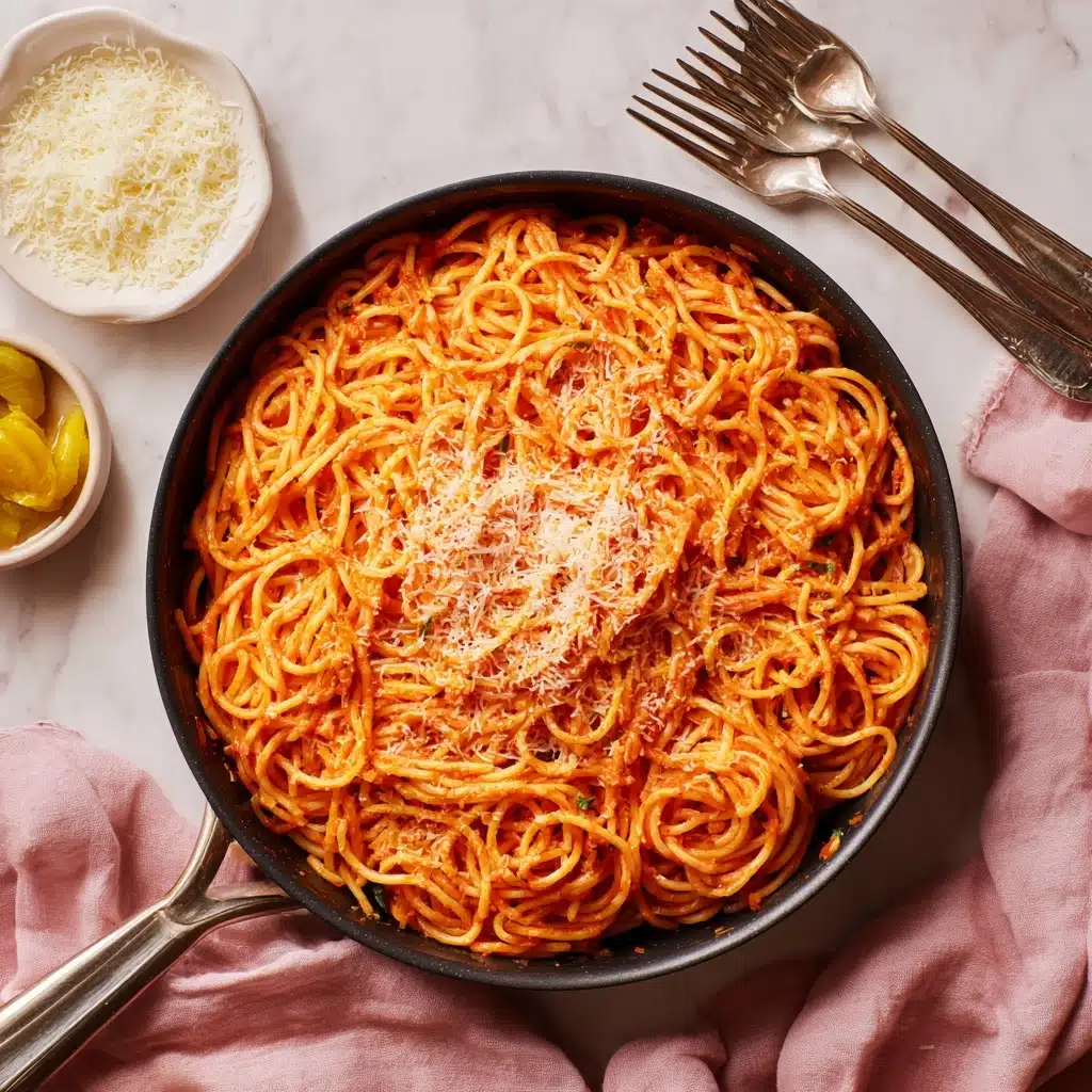 Cajun Spaghetti Recipe (Louisiana-Style Creamy Pasta) Recipe - Recipe Image