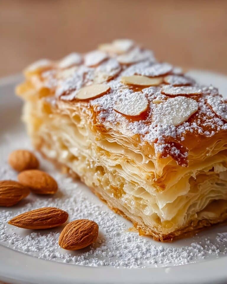 Flaky Sweet Almond Pastry Recipe