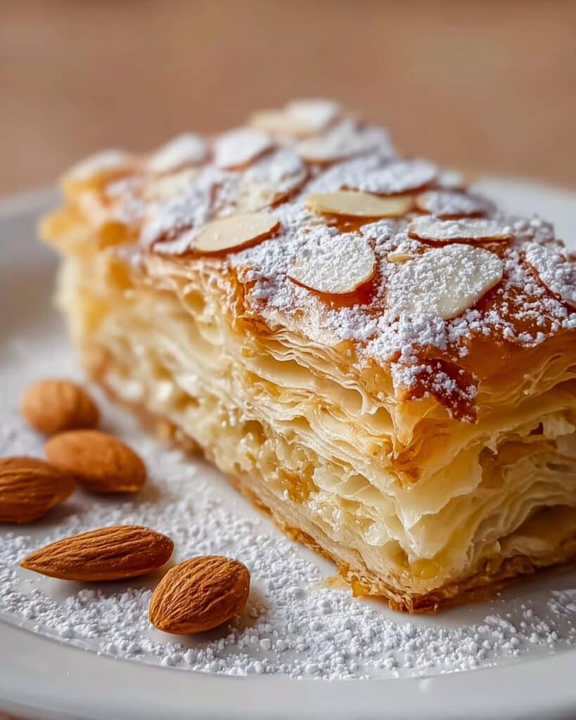 Flaky Sweet Almond Pastry Recipe