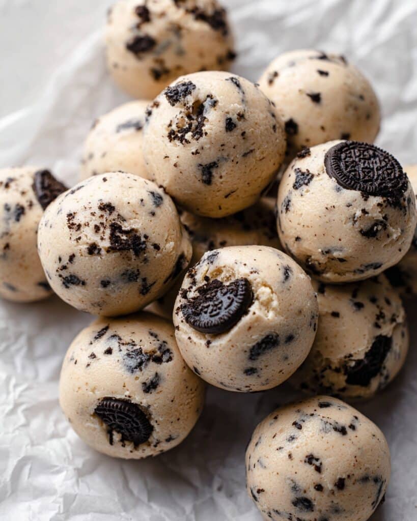 Cream Cheese Oreo Protein Balls Recipe