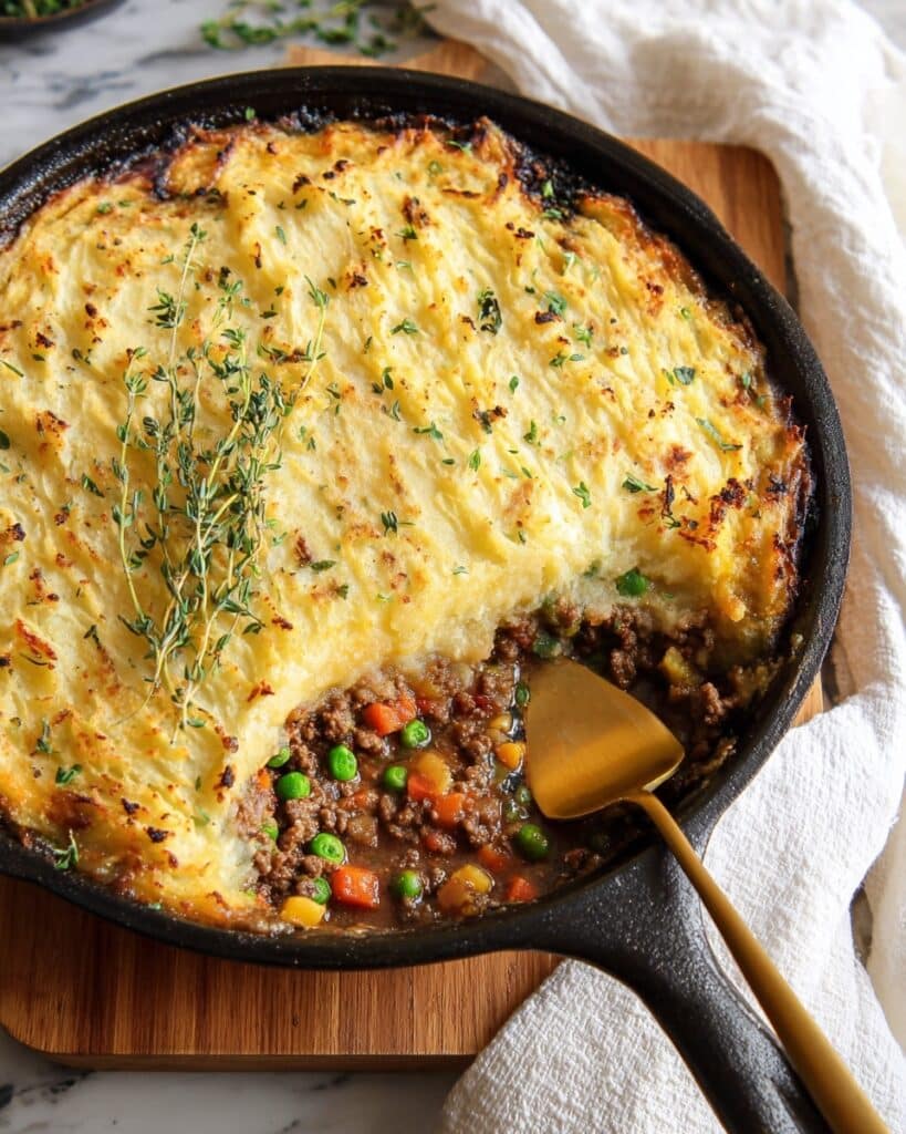 Easy Skillet Shepherd’s Pie Recipe