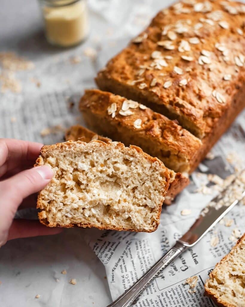 Honey Oat Bread (Gluten-Free & Dairy-Free Option) Recipe