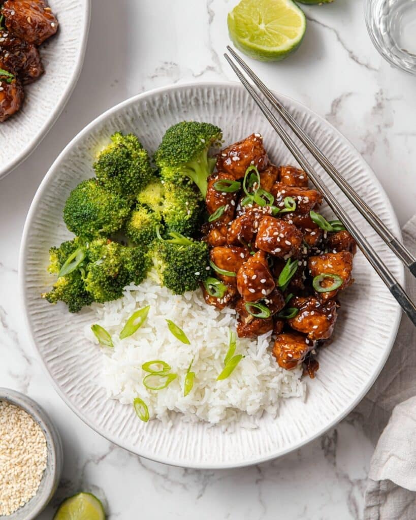 Healthy Teriyaki Chicken Rice Bowls Recipe