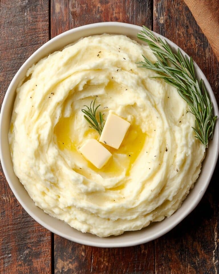 Rosemary Garlic Mashed Potatoes Recipe