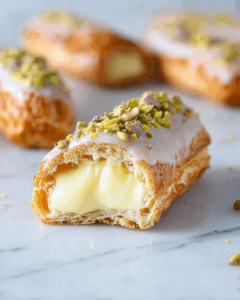 Perfect Pistachio Éclairs Recipe